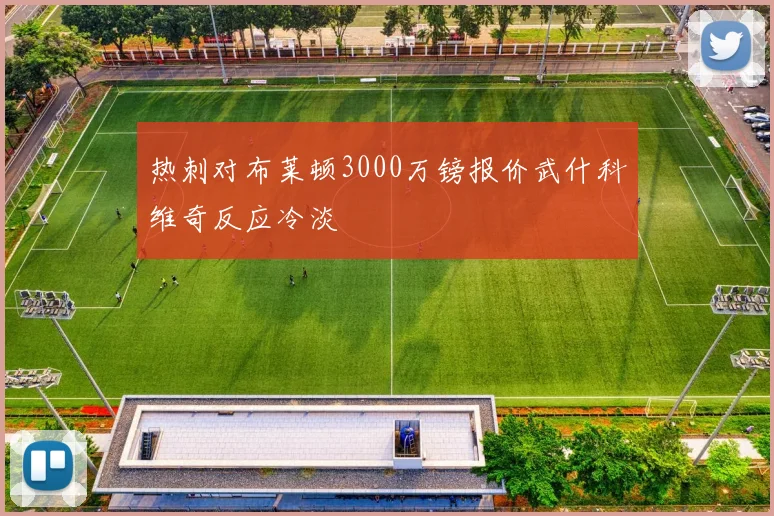 热刺对布莱顿3000万镑报价武什科维奇反应冷淡